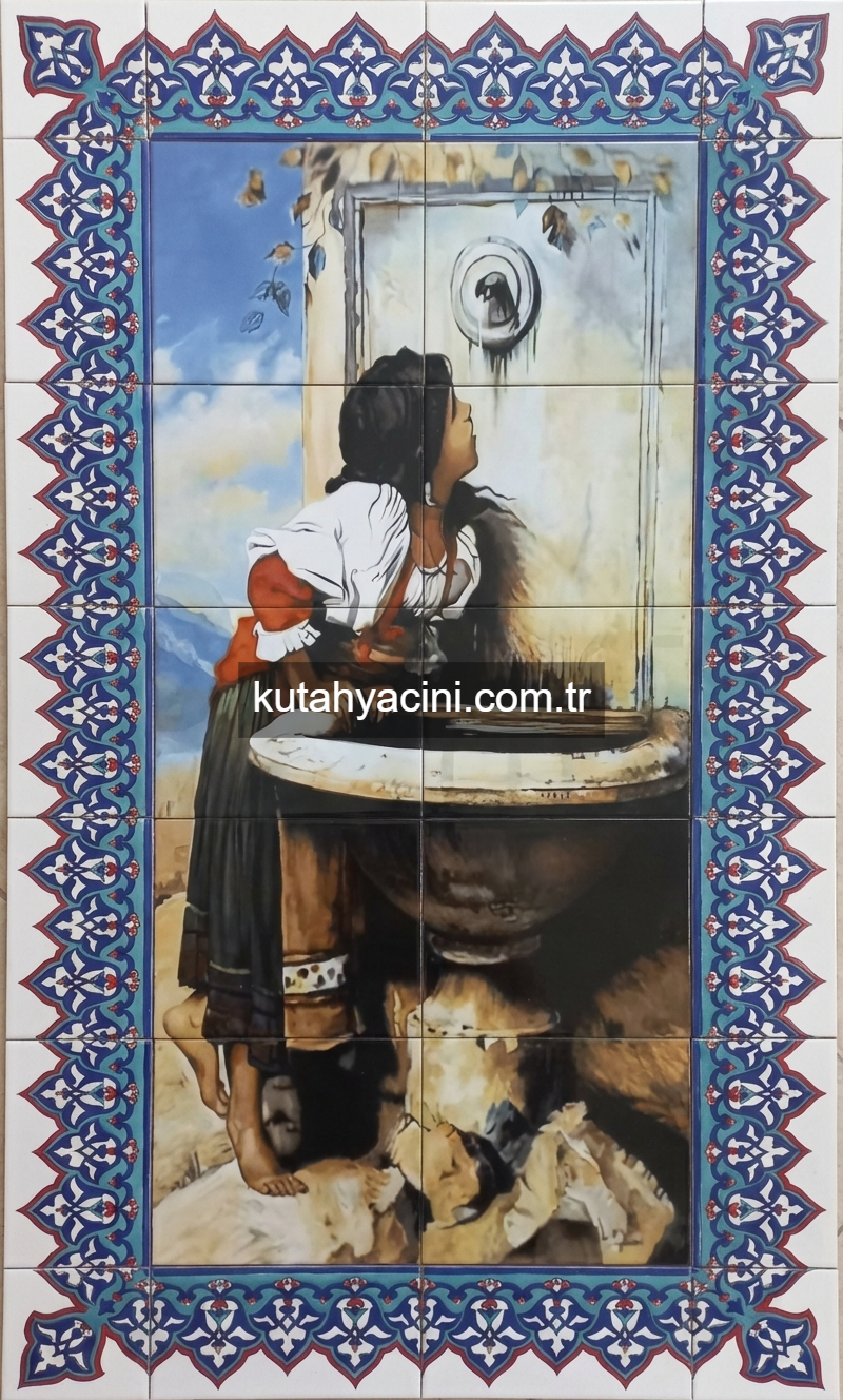 Dijital Baskı Çini Pano 60x100 -8